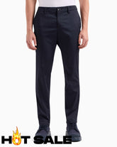 Chino Pants Men Deep Navy Armani Exchange Pantalones